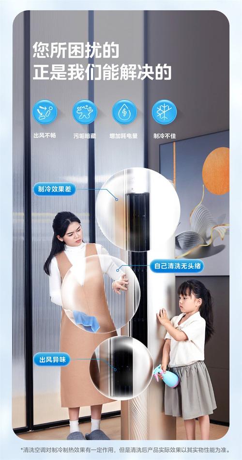 清洗服务空调柜机拆卸清洗